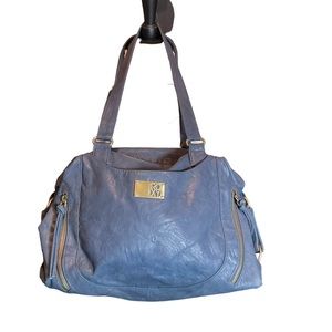 Roxy Blue Satchel Hand Bag